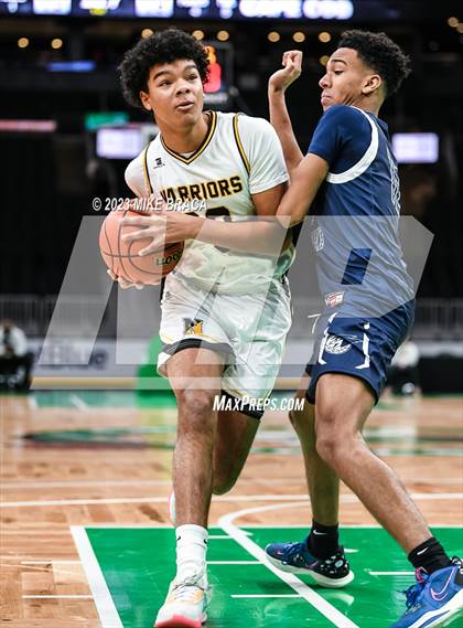 Thumbnail 3 in Nauset Regional vs Cape Cod Academy (Andrew James Lawson Foundation Invitational  at TD Garden) photogallery.