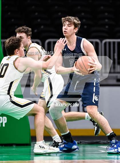 Thumbnail 3 in Nauset Regional vs Cape Cod Academy (Andrew James Lawson Foundation Invitational  at TD Garden) photogallery.