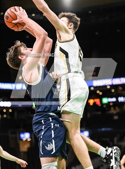 Thumbnail 2 in Nauset Regional vs Cape Cod Academy (Andrew James Lawson Foundation Invitational  at TD Garden) photogallery.