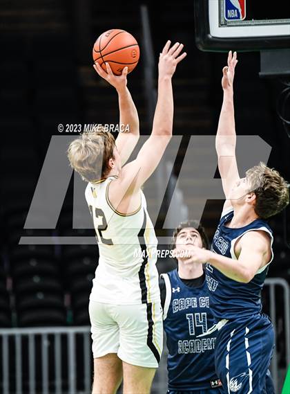 Thumbnail 1 in Nauset Regional vs Cape Cod Academy (Andrew James Lawson Foundation Invitational  at TD Garden) photogallery.
