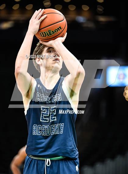 Thumbnail 1 in Nauset Regional vs Cape Cod Academy (Andrew James Lawson Foundation Invitational  at TD Garden) photogallery.