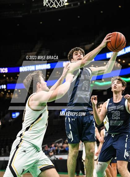 Thumbnail 2 in Nauset Regional vs Cape Cod Academy (Andrew James Lawson Foundation Invitational  at TD Garden) photogallery.