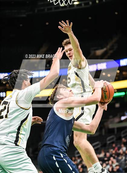 Thumbnail 3 in Nauset Regional vs Cape Cod Academy (Andrew James Lawson Foundation Invitational  at TD Garden) photogallery.