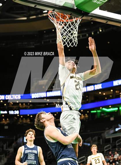 Thumbnail 3 in Nauset Regional vs Cape Cod Academy (Andrew James Lawson Foundation Invitational  at TD Garden) photogallery.