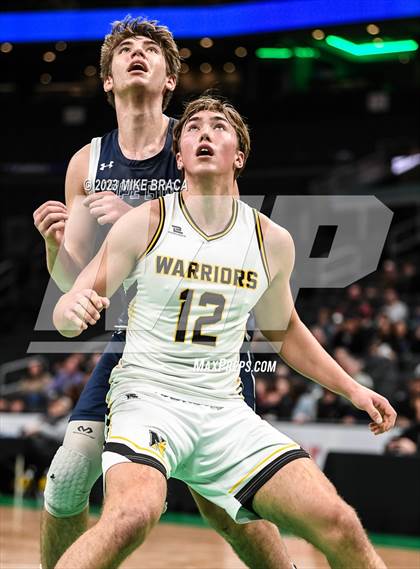 Thumbnail 3 in Nauset Regional vs Cape Cod Academy (Andrew James Lawson Foundation Invitational  at TD Garden) photogallery.