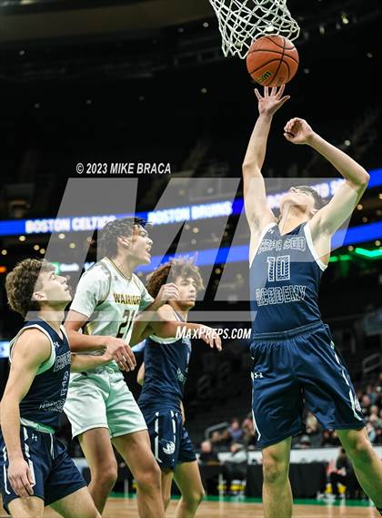 Thumbnail 2 in Nauset Regional vs Cape Cod Academy (Andrew James Lawson Foundation Invitational  at TD Garden) photogallery.