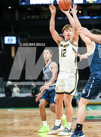 Thumbnail 1 in Nauset Regional vs Cape Cod Academy (Andrew James Lawson Foundation Invitational  at TD Garden) photogallery.
