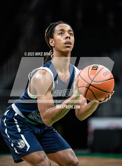 Thumbnail 3 in Nauset Regional vs Cape Cod Academy (Andrew James Lawson Foundation Invitational  at TD Garden) photogallery.