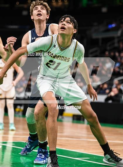 Thumbnail 2 in Nauset Regional vs Cape Cod Academy (Andrew James Lawson Foundation Invitational  at TD Garden) photogallery.