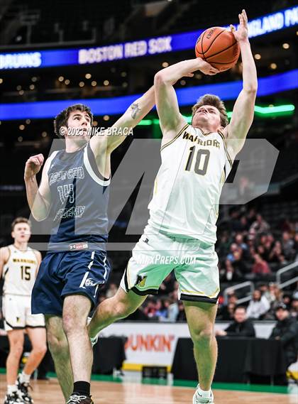 Thumbnail 1 in Nauset Regional vs Cape Cod Academy (Andrew James Lawson Foundation Invitational  at TD Garden) photogallery.