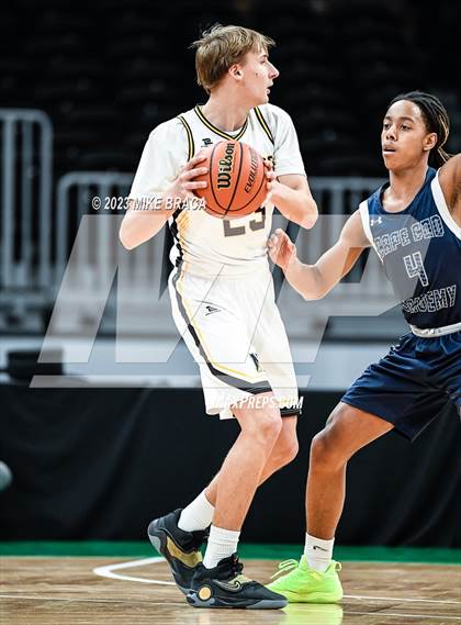Thumbnail 2 in Nauset Regional vs Cape Cod Academy (Andrew James Lawson Foundation Invitational  at TD Garden) photogallery.