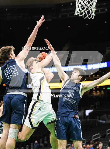 Thumbnail 3 in Nauset Regional vs Cape Cod Academy (Andrew James Lawson Foundation Invitational  at TD Garden) photogallery.