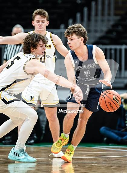 Thumbnail 2 in Nauset Regional vs Cape Cod Academy (Andrew James Lawson Foundation Invitational  at TD Garden) photogallery.