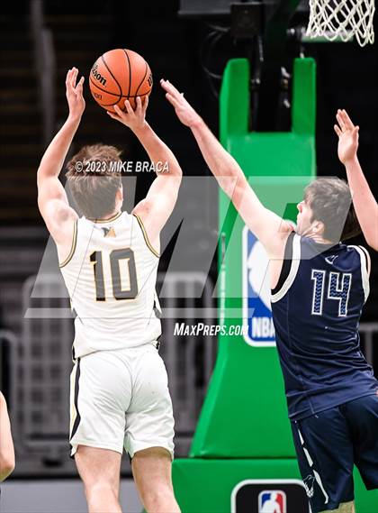 Thumbnail 1 in Nauset Regional vs Cape Cod Academy (Andrew James Lawson Foundation Invitational  at TD Garden) photogallery.
