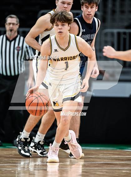 Thumbnail 1 in Nauset Regional vs Cape Cod Academy (Andrew James Lawson Foundation Invitational  at TD Garden) photogallery.