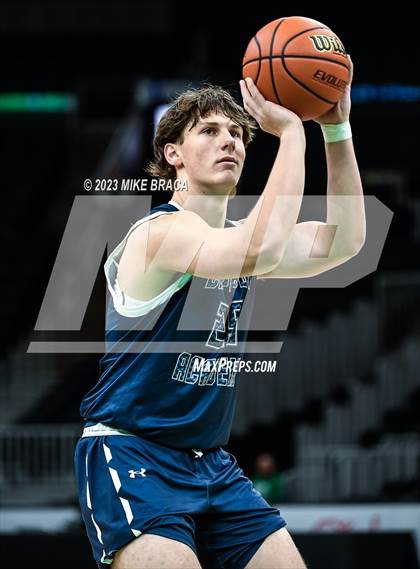 Thumbnail 1 in Nauset Regional vs Cape Cod Academy (Andrew James Lawson Foundation Invitational  at TD Garden) photogallery.