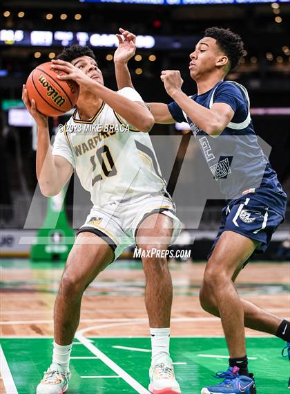 Thumbnail 1 in Nauset Regional vs Cape Cod Academy (Andrew James Lawson Foundation Invitational  at TD Garden) photogallery.