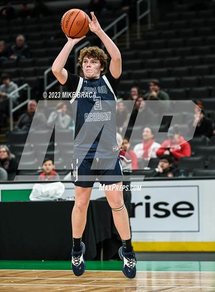 Thumbnail 3 in Nauset Regional vs Cape Cod Academy (Andrew James Lawson Foundation Invitational  at TD Garden) photogallery.