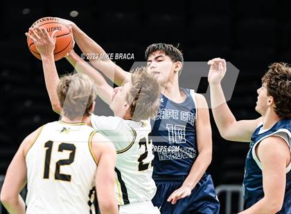 Thumbnail 3 in Nauset Regional vs Cape Cod Academy (Andrew James Lawson Foundation Invitational  at TD Garden) photogallery.