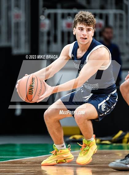 Thumbnail 3 in Nauset Regional vs Cape Cod Academy (Andrew James Lawson Foundation Invitational  at TD Garden) photogallery.