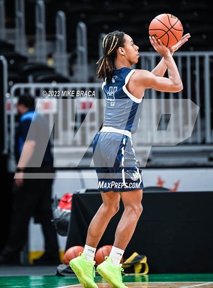 Thumbnail 3 in Nauset Regional vs Cape Cod Academy (Andrew James Lawson Foundation Invitational  at TD Garden) photogallery.