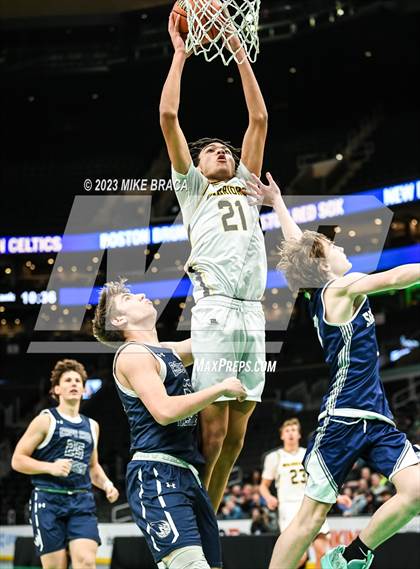 Thumbnail 2 in Nauset Regional vs Cape Cod Academy (Andrew James Lawson Foundation Invitational  at TD Garden) photogallery.