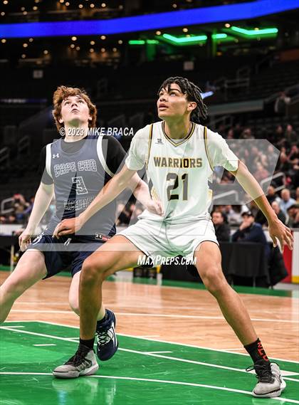 Thumbnail 2 in Nauset Regional vs Cape Cod Academy (Andrew James Lawson Foundation Invitational  at TD Garden) photogallery.