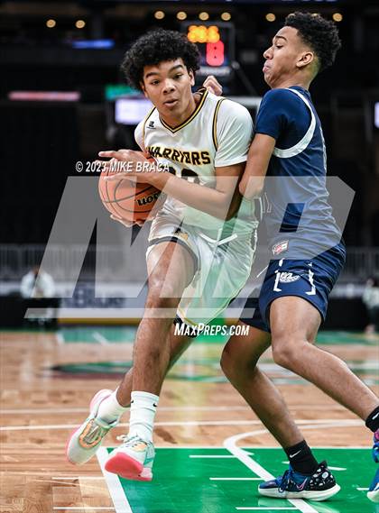 Thumbnail 2 in Nauset Regional vs Cape Cod Academy (Andrew James Lawson Foundation Invitational  at TD Garden) photogallery.