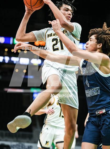 Thumbnail 3 in Nauset Regional vs Cape Cod Academy (Andrew James Lawson Foundation Invitational  at TD Garden) photogallery.