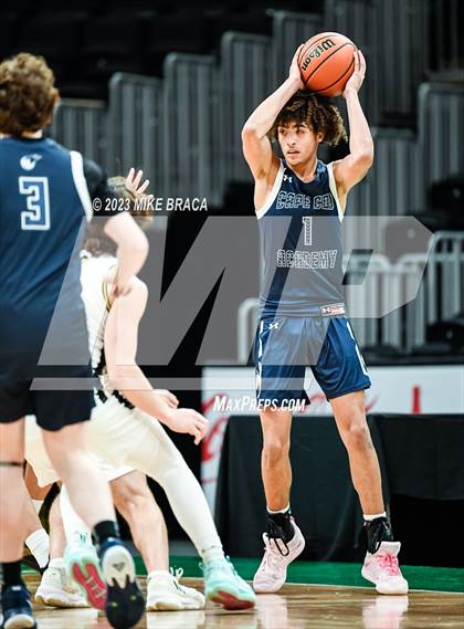 Thumbnail 3 in Nauset Regional vs Cape Cod Academy (Andrew James Lawson Foundation Invitational  at TD Garden) photogallery.