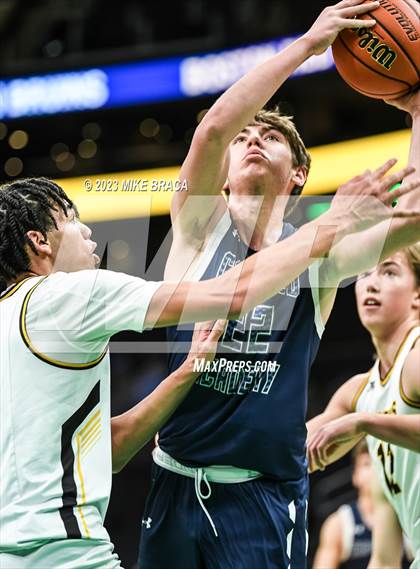 Thumbnail 3 in Nauset Regional vs Cape Cod Academy (Andrew James Lawson Foundation Invitational  at TD Garden) photogallery.