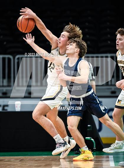 Thumbnail 2 in Nauset Regional vs Cape Cod Academy (Andrew James Lawson Foundation Invitational  at TD Garden) photogallery.