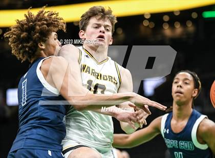 Thumbnail 1 in Nauset Regional vs Cape Cod Academy (Andrew James Lawson Foundation Invitational  at TD Garden) photogallery.
