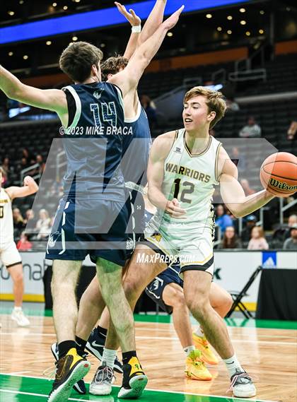 Thumbnail 3 in Nauset Regional vs Cape Cod Academy (Andrew James Lawson Foundation Invitational  at TD Garden) photogallery.