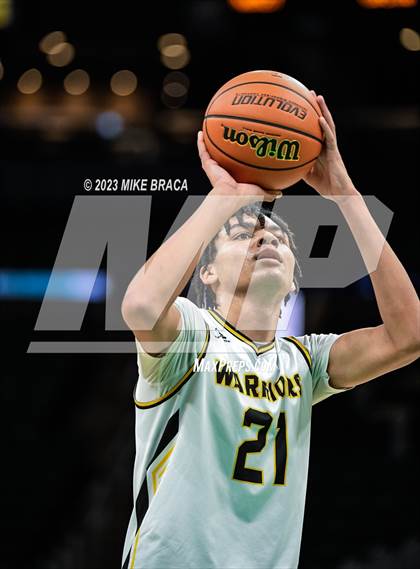 Thumbnail 2 in Nauset Regional vs Cape Cod Academy (Andrew James Lawson Foundation Invitational  at TD Garden) photogallery.