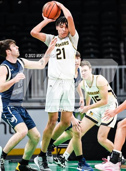 Thumbnail 3 in Nauset Regional vs Cape Cod Academy (Andrew James Lawson Foundation Invitational  at TD Garden) photogallery.