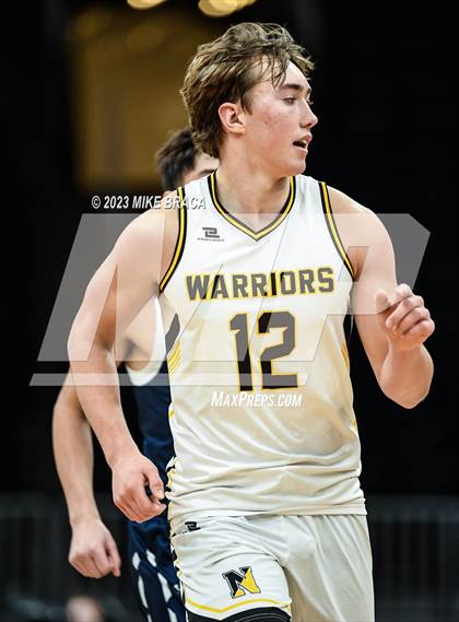 Thumbnail 1 in Nauset Regional vs Cape Cod Academy (Andrew James Lawson Foundation Invitational  at TD Garden) photogallery.
