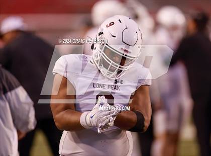 Thumbnail 1 in Lone Peak vs Skyridge (UHSAA 6A Semifinal) photogallery.