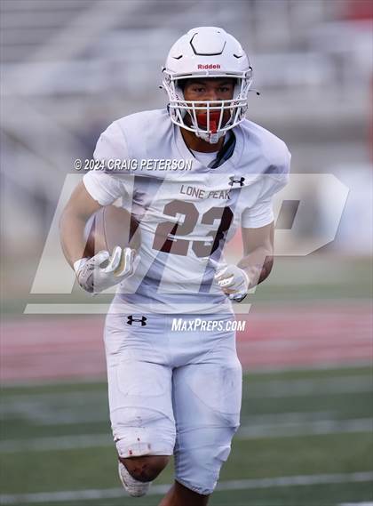 Thumbnail 2 in Lone Peak vs Skyridge (UHSAA 6A Semifinal) photogallery.
