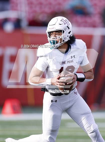 Thumbnail 1 in Lone Peak vs Skyridge (UHSAA 6A Semifinal) photogallery.