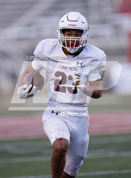 Thumbnail 3 in Lone Peak vs Skyridge (UHSAA 6A Semifinal) photogallery.