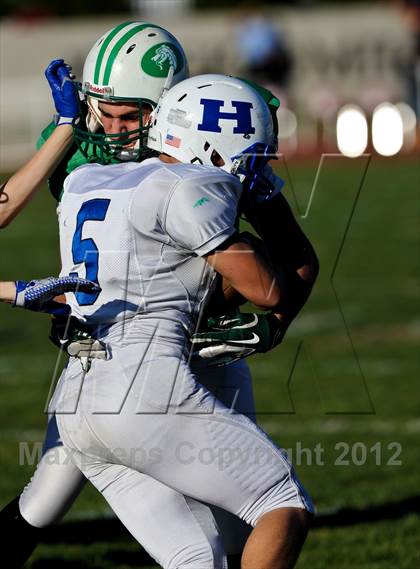 Thumbnail 3 in Hillsboro @ St. Mary's (MSHSAA Quarter Final) photogallery.