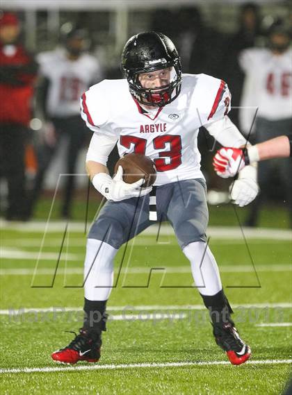 Thumbnail 1 in Argyle vs Melissa (UIL 3A Area Playoff) photogallery.