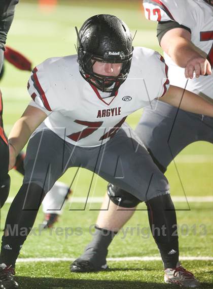 Thumbnail 2 in Argyle vs Melissa (UIL 3A Area Playoff) photogallery.