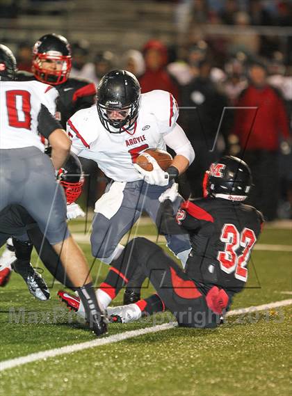 Thumbnail 3 in Argyle vs Melissa (UIL 3A Area Playoff) photogallery.
