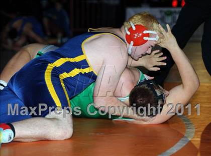 Thumbnail 2 in Tim Brown Memorial Wrestling Tournament (Day 2 - Quarterfinals) photogallery.