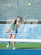 This MaxPreps.com professional photo is from the gallery Poway @ Bancho Bernardo which features Poway high school athletes playing Girls Tennis.