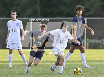 Thumbnail 2 in North Raleigh Christian Academy @ Panther Creek (Scrimmage) photogallery.