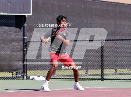 Thumbnail 1 in Lake Travis vs Memorial (UIL 6A Team Tennis Semifinal) photogallery.