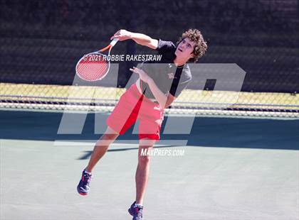 Thumbnail 1 in Lake Travis vs Memorial (UIL 6A Team Tennis Semifinal) photogallery.